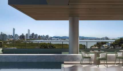 Único com vista definitiva 3 Suítes Fazenda Itajaí