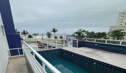 Lindo apartamento kitao com vaga na garagem frente mar, no Jardim Imperador,PG