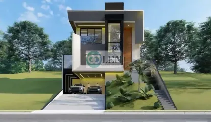 Casa em Condomínio para Venda em Arujá, Caputera, 4 dormitórios, 4 suítes, 5 banheiros, 6 vagas