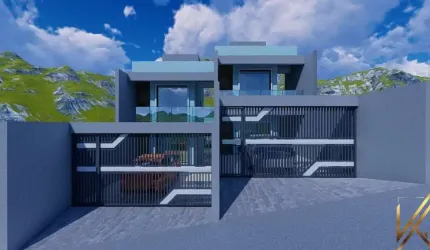 Casa com 2 quartos à venda na Rua Adamastor Augusto, Novo Horizonte, Conselheiro Lafaiete, 81 m2 por R$ 399.000
