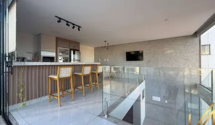 Apartamento com 3 quartos à venda na Rua Éda Miranda de Vasconcelos, Oscar Corrêa, Conselheiro Lafaiete, 130 m2 por R$ 750.000