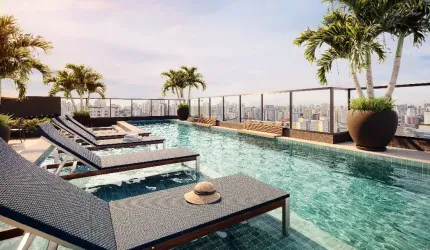 Apartamentos de 40 a 58m², alto padrão, infraestrutura completa e lazer premium. Unidades a partir de R$ 399.000. Confira fotos dos decorados!