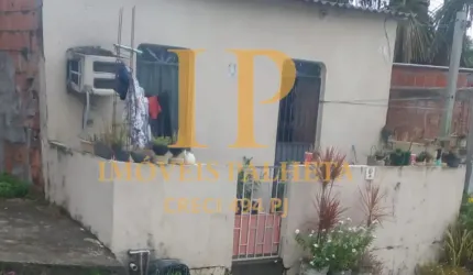 Vende-se Casa, 2 quartos, Varanda, no Cj Boas Novas na Cidade Nova