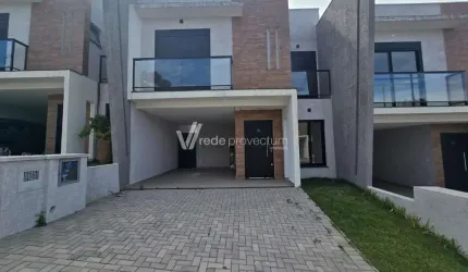 Casa em condomínio fechado com 3 quartos à venda na Rua João Ubiali, 291, Chácaras Silvania, Valinhos, 144 m2 por R$ 1.378.000