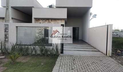 Casa para Venda em Guaratuba, Cohapar, 3 dormitórios, 1 suíte, 2 banheiros, 2 vagas