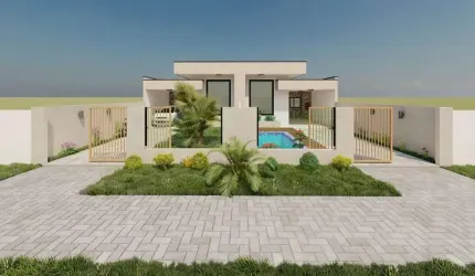 Casa para Venda em Guaratuba, Balneário Eliana, 3 dormitórios, 1 suíte, 1 banheiro, 2 vagas