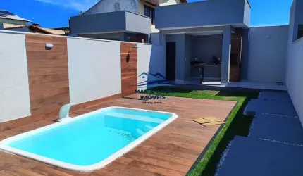 Casa 3 quartos com piscina Itaipuaçu em  Maricá  RJ