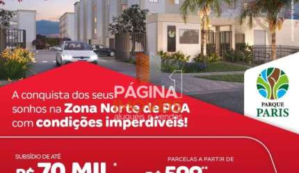 Página 1 Imóveis anuncia o lançamento &amp;quot;Parque Paris&amp;quot; na cidade de Porto Alegre/RS. - AP223