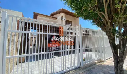 Página 1 Imóveis anuncia para venda ótima casa com piscina de 03 dormitórios, sendo 1 suíte, no bairro Harmonia em Canoas/RS. - CA367