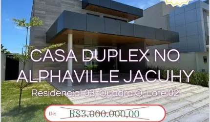 Casa em condomínio fechado com 4 quartos à venda na Canários, 2, Jacuhy, Serra por R$ 2.900.000