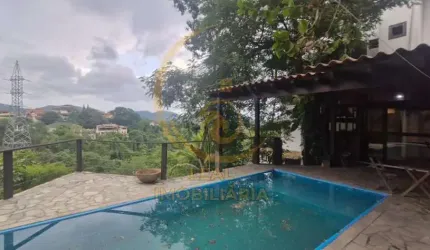 Casa em Condomínio para Locação em Niterói, Sapê, 5 dormitórios, 3 suítes, 6 banheiros, 3 vagas