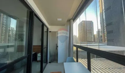 Apartamento Studio, mobiliado, investimento na Enseada do Suá.