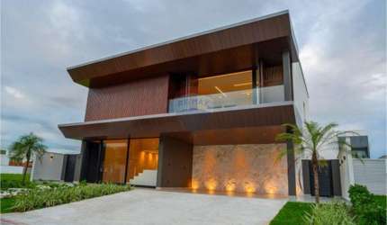 Lançamento em Alphaville Jacuhy – Casa Nova, 5 Quartos, 4 Suítes, Piscina, Gourmet, 460m²