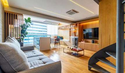 Apartamento à Venda - Pinheiros, 1 Quarto,  70 m2