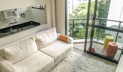 Apartamento à Venda - Itaim Bibi, 1 Quarto,  80 m2