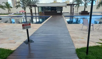 Alugo apartamento semi-mobiliado próximo do shopping pantanal