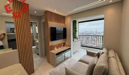 Apartamento de Luxo na Vila Yolanda - 47m² com Design Moderno e Tecnologia Avançada
