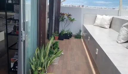 COBERTURA DUPLEX COM PISCINA PRIVATIVA, SENDO 4/4, REVERTIDA PARA 3 SUÍTES, NASCENTE