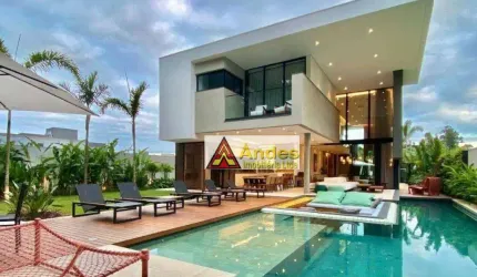 Casa com 6 dormitórios à venda, 673 m² por R$ 11.800.000,00 - Praia da Riviera de São Lourenço - Bertioga/SP
