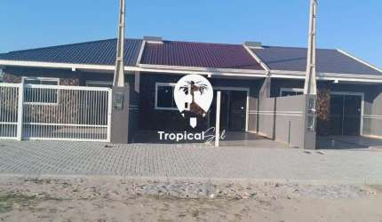 Casa novas com 2 dormitórios à venda, Shangri-lá, PONTAL DO PARANA - PR