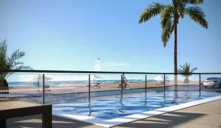 Apartamentos na planta frente mar Matinhos PR