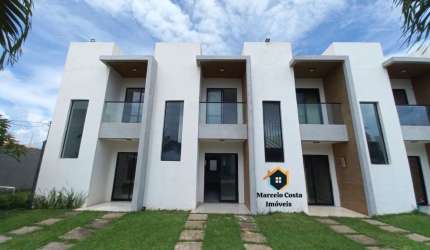 LINDA CASA DUPLEX EM CONDOMÍNIO FECHADO NO PORTO DAS DUNAS