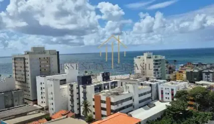 APARTAMENTO NO 11º ANDAR, 3 Quartos, Nascente, vista mar - Pituba