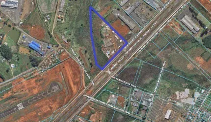 Terreno, 32356 m² - venda por R$ 16.000.000,00 ou aluguel por R$ 10.000,00/mês - Industrial - Guarapuava/PR
