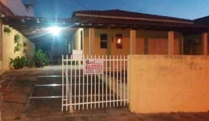 Casa para Venda em Álvares Machado, RAIO DO SOL, 2 dormitórios, 2 banheiros, 3 vagas