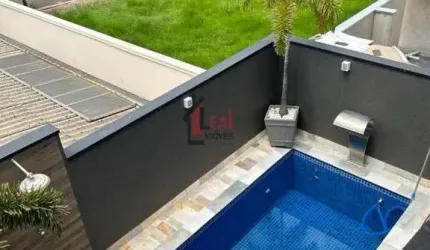 Casa em Condomínio para Venda em Presidente Prudente, CONDOMÍNIO RESIDENCIAL PORTO SEGURO, 4 dormitórios, 4 suítes, 5 banheiros, 2 vagas