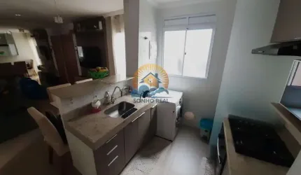 Apartamento com 2 dormitórios à venda, 55 m² por R$ 225 mil - Jardim Caiapia - Cotia/SP