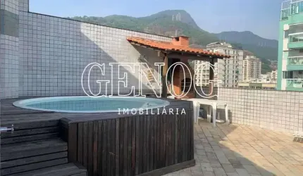 Cobertura com 4 quartos à venda na Rua Araújo Pena, Tijuca, Rio de Janeiro, 170 m2 por R$ 1.270.000