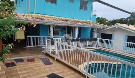 Sobrado com Piscina, Edícula e Área Gourmet a 400m das Dunas - Ingleses do Rio Vermelho Florianópolis!