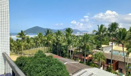 COBERTURA DUPLEX À VENDA, VISTA PARA O MAR, 3 DORM/5 WC/2VAGAS EM BERTIOGA/SP