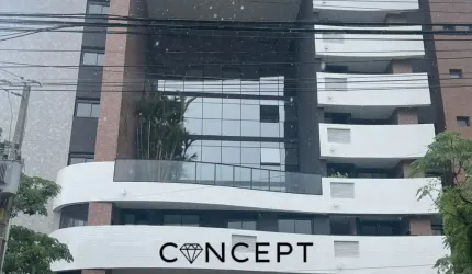 Apartamento novo mobiliado 2 dorm. sendo 1 suíte, São Francisco - Curitiba PR