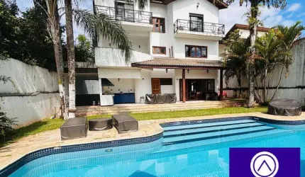 Casa Mobiliada À Locação no Residencial 1, Alphaville
