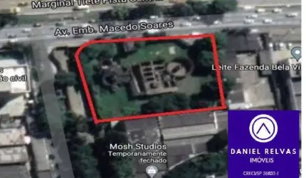 Terreno Comercial para  venda ou Locação da Marginal Tiete