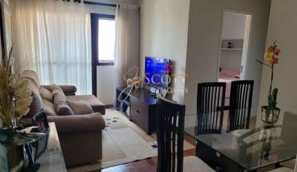 Apartamento mobiliado para locação no Jardim Marajoara!