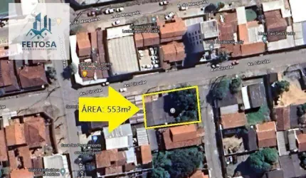Área à venda, 553 m² por R$ 500.000,00 - Parque Oeste Industrial - Goiânia/GO