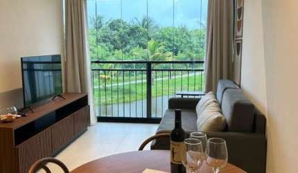 Apartamento com 1 quarto à venda na Rua das Rosas, Praia do Forte, Mata de São João, 39 m2 por R$ 740.000