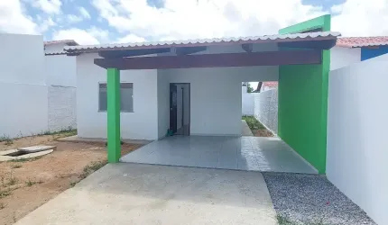 Venda de casa Macaíba, 56m² com 2/4, terreno 200m² – Macaíba/RN