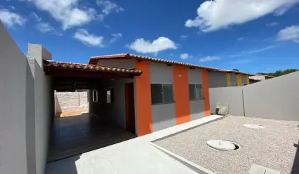 Venda de casa Extremoz, 56m² com 2/4, opções diversas – Extremoz/RN