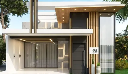 Venda de casa com 3/4 - duas suítes, espaço gourmet - Cond. Nova York – Parnamirim/RN