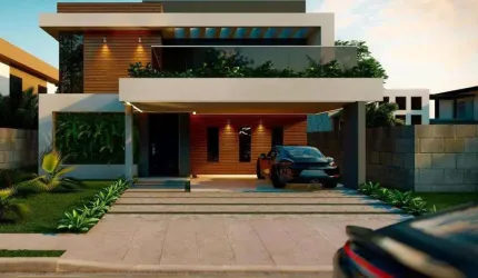 Venda YBY Natureza casa duplex 380m², 4 suítes duas com varanda –  P. Nações/RN