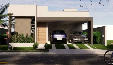 Venda de casa térrea 200m², 3 suítes duas com varanda – YBY Natureza- P. Nações/RN