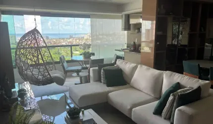 Apartamento de Alto Padrão com Vista Deslumbrante – 3 Suítes, Totalmente Mobiliado!