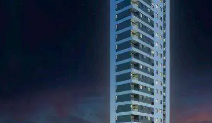 Apartamento com 3 dormitórios à venda, 84 m² por R$ 696.445,00 - Casa Forte - Recife/PE