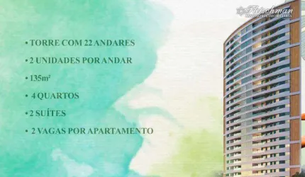 Apartamento com 4 dormitórios à venda, 135 m² por R$ 1.301.000,00 - Rosarinho - Recife/PE