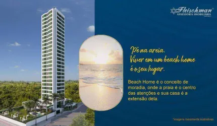 Apartamento com 2 dormitórios à venda, 30 m² por R$ 405.000,00 - Piedade - Jaboatão dos Guararapes/PE