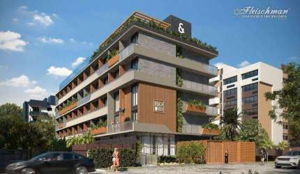 Flat com 1 dormitório à venda, 47 m² por R$ 500.000 - Cabo Branco - João Pessoa/PB